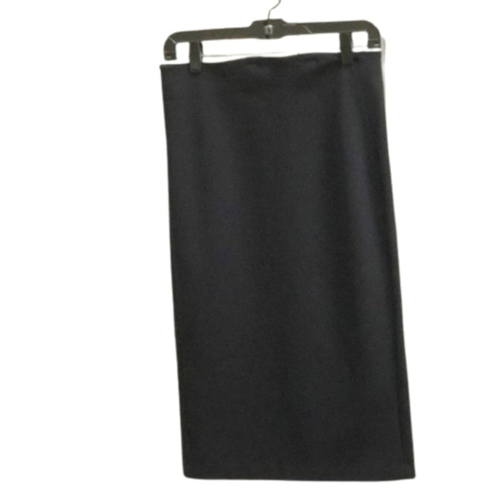 🎉HP!🎉 VINCE CAMUTO Ponte Knit Midi Pencil Skirt Black S - Picture 2 of 7